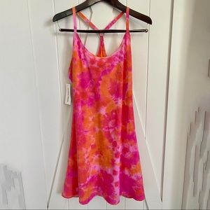 Outdoor Voices Pink Tye Dye Exercise Dress